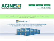 Tablet Screenshot of portalacine.com.br